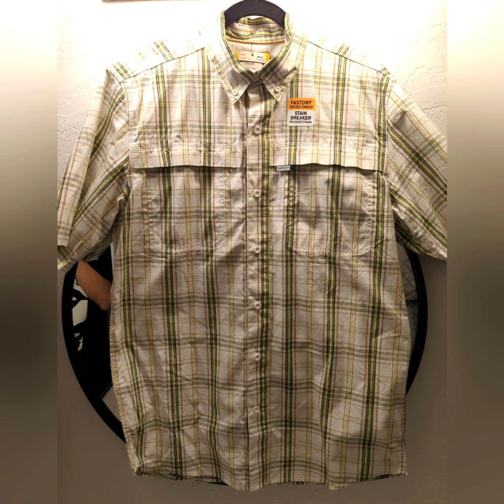 NWT  Carhartt Button Down Mens Tee